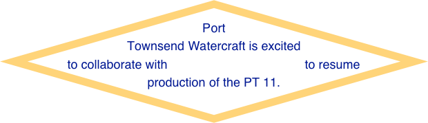 
Port Townsend Watercraft is excited to collaborate with Chesapeake Light Craft to resume production of the PT 11. 